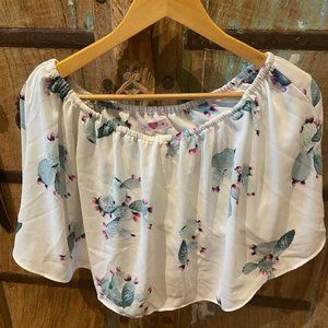 Cactus Crop Top by Buddy Love